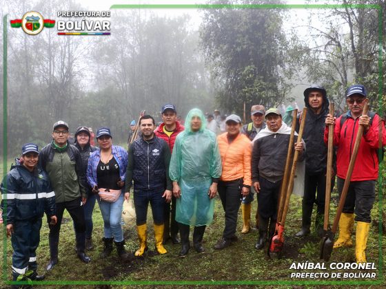 MINGA DE REFORESTACIÓN SECTOR TIQUIBUZO – CHILLANES